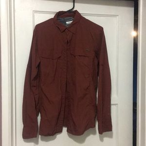 Columbia uv protection hiking long sleeve shirt